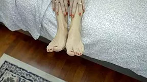 I Put Cream On My Feet And Dream Of You Cumming On My Feet