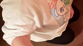 i make this caged cuck watch me suck