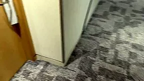 sharing bed with unknown girl in hotel room suddenly fuck with big ass babe after morning jerk off