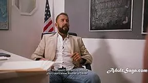 Lesbians were given no choice by pervy teacher
