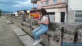Shanaxnow smoking fetish big ass walk