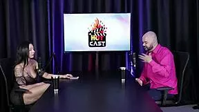 Paulo Avelar interviews models at porn casting
