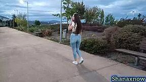 Shanaxnow smoking fetish big ass walk