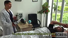 I fuck patients wife in bathroom