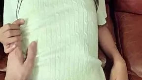 Does this cute thai teen take huge white cock and facial?