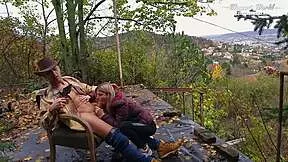 behind the scenes of petite chick gina gerson outdoor fuck