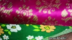 Indian desi bhabhi in saree does POV sex at home