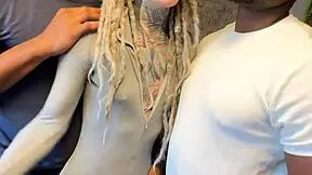 bts anal dap threesome with two huge black cocks and tattooed pornstar
