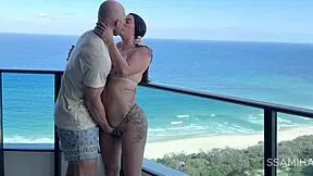 Girl Next Door Brunette Bred Hard By Johnny Sins Big Cock