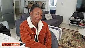 bubble butt ebony teen pussy pounded after blowjob