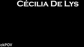 Perfect ass little french maid cecilia stretched by bbc