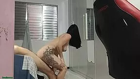 Husband sets up camera and catches his wife cheating in bedroom