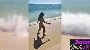 hot masturbation after outdoor posing and big tits teen 18+ joon mali pleased herself
