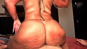 a brunette milf played a big prank on her stepson but she wasnt expecting the huge surprise that awaited her