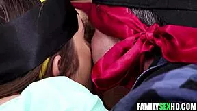 therapist step sis taking care of her step siblings with licking and blowjob