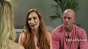 sitter convinced to join a rich couple darkasfuck for group fun