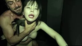 Japanese teen 18+ asked for a gangbang with big cocks