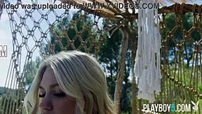 Naturally curvy teen 18+ blonde jazlyn ray solo