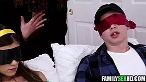 therapist step sis taking care of her step siblings with licking and blowjob