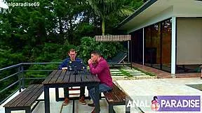Anal Sex Outdoors With Submissive Girl