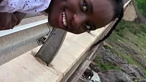 i filled this ebony church girl with creampie