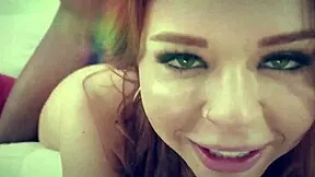 curious rommate alexa turns selfie into fucking