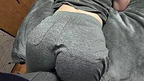 ass worship and cumshot on nina lulu