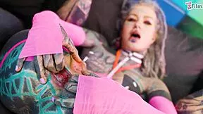 thick cock wrecks this wild horny hippie whore ass