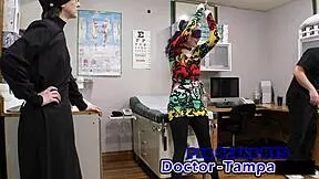 dr tampa gives luci starr a deep massage and anal fingering in pov