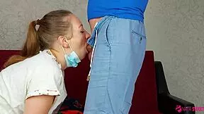 guy claims blowjob and cum cure covid
