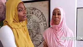 bratty hijab teen bred by daddy for family future