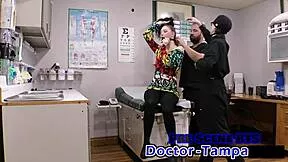 dr tampa gives luci starr a deep massage and anal fingering in pov
