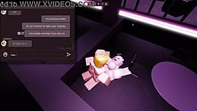 taking sshf e-girl virginity in strip club
