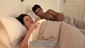 Stepsiblings share a bed because they have no other choice will everything be alright