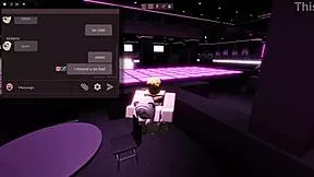 taking sshf e-girl virginity in strip club