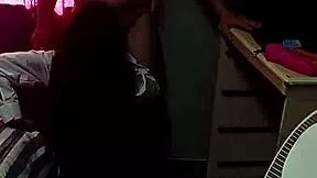 hot student on knees sucks then gets fucked doggystyle