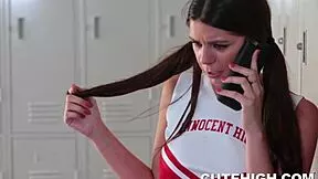 hot olivia lua giving blowjob and getting drilled in uniform