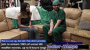 dr tampa plays with aria nicoles ultrasound closeup