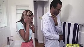 Tori montana checks on her stepdad
