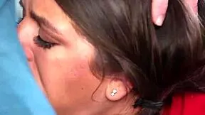 hot olivia lua giving blowjob and getting drilled in uniform