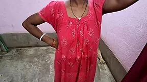 Young boy enjoying indian married women
