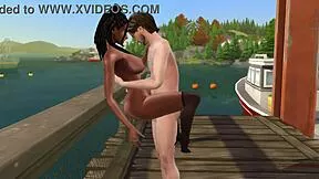 Old man fucks young 18+ girl in port