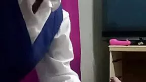 skinny black girl sucks white cock so good