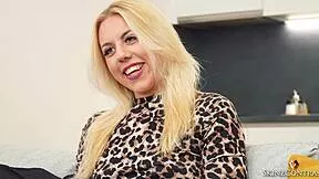 Tall 6-foot blonde czech teen carolyne marian interview