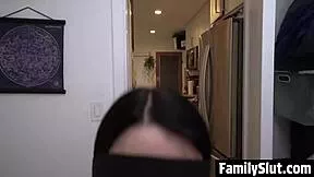 Snitching Stepbro Blackmails Stepsis For Blowjob