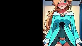 generated by ai compilation of video game waifus