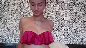 Sexy Young Amateur With Big Tits Fingers Pussy