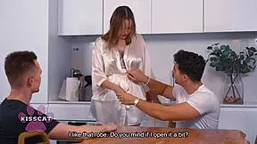Angie Lynx Finally Gets Fucked Missionary After Her Loving Blowjob Family House E7