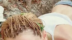 Craving For Cum While Walking In The Forest