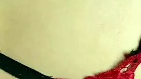 Fucked lesbian girl in red shoes